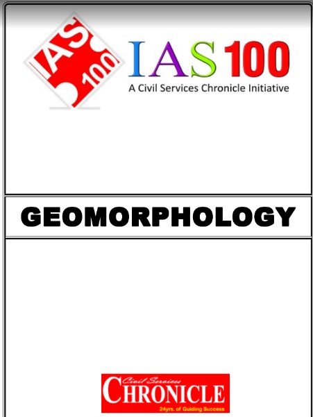 Chronicle IAS Academy geomorphology notes pdf